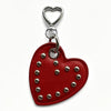 Heart Studded Keychain