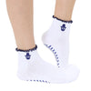 Bottom Grip Ruffled Ankle Socks