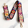 Floral Embroidered Guitar/Purse Strap