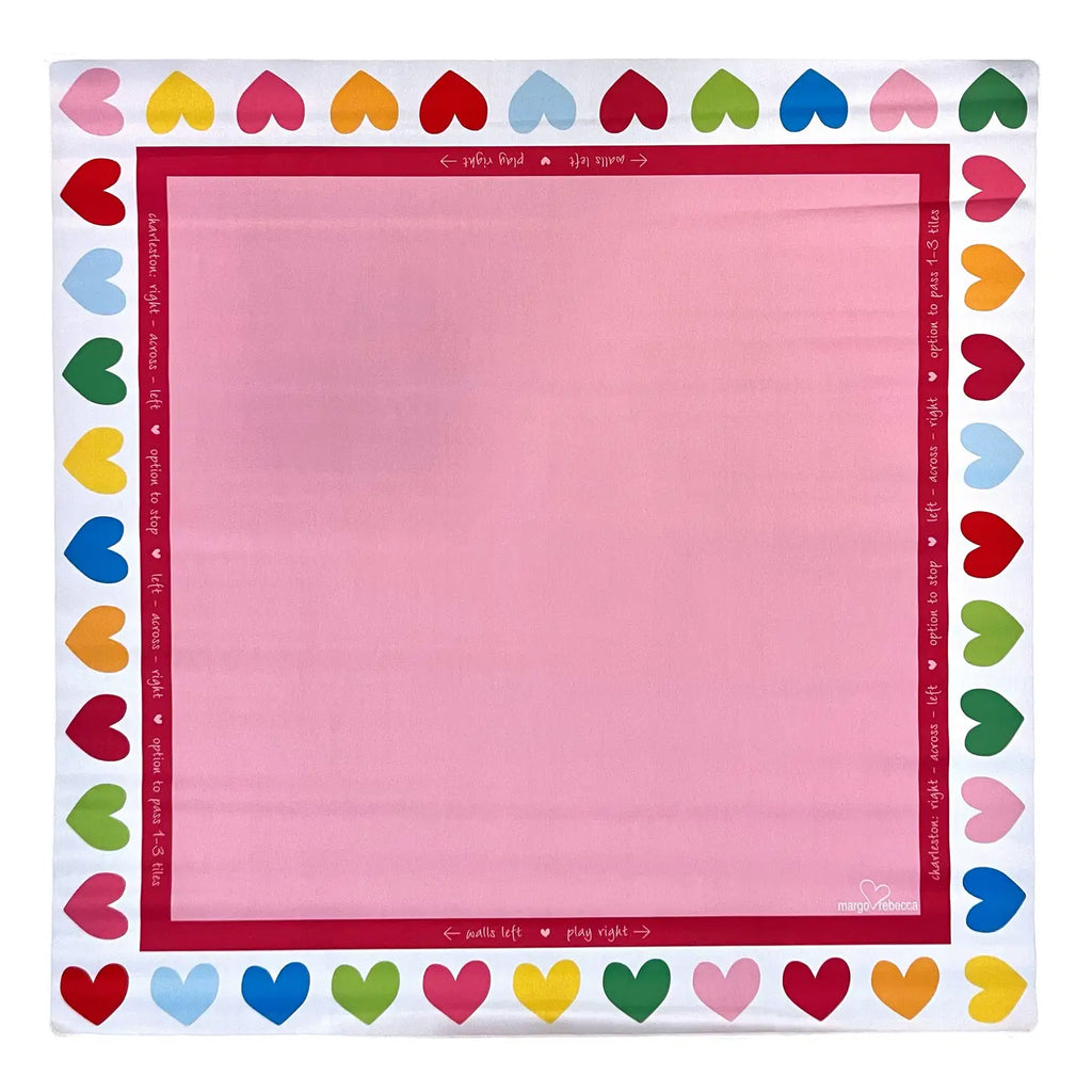 Mahj Heart ,Smiley and Flower Game Mat