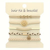 Set of 5 Hair Tie & Bracelet Set