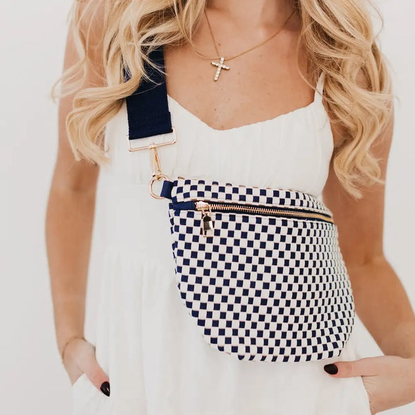 Westlyn Woven Crossbody Bag