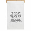 Hand Printed Sarcastic Sayings Dish Towels