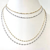 Dainty Sparkle 12" Choker or 16" Necklace