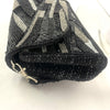 Embellished Black Sand Handbag