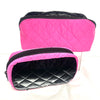 Charlie Nylon Quilted Cosmetic Bag