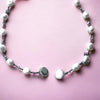 Magnetic Pearl & Crystal Necklace