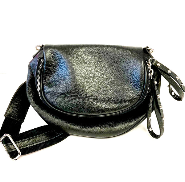 The Francesca Italian Leather Crossbody Handbag