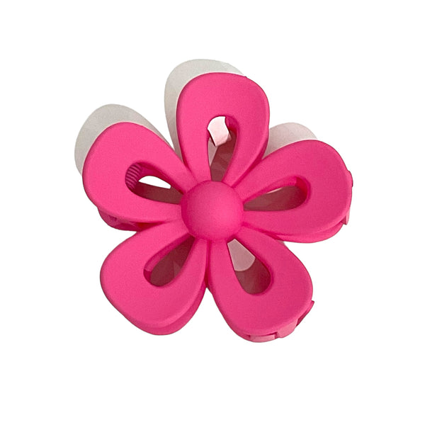 Open Flower Hair Clips