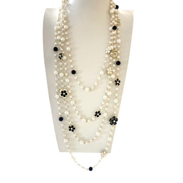 Long Pearl And Double Pearl Necklaces