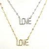 CZ LOVE Necklace