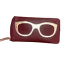 Genuine Leather Colorful Glasses Holder