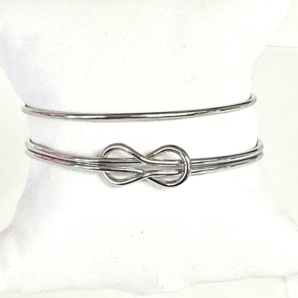 Silver Thin Cuff  Bracelets