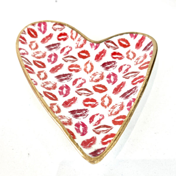 Handmade Ceramic Heart Dishes