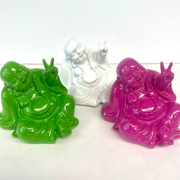 Resin Peace Buddha
