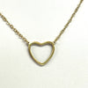 Open Heart Delicate Necklace