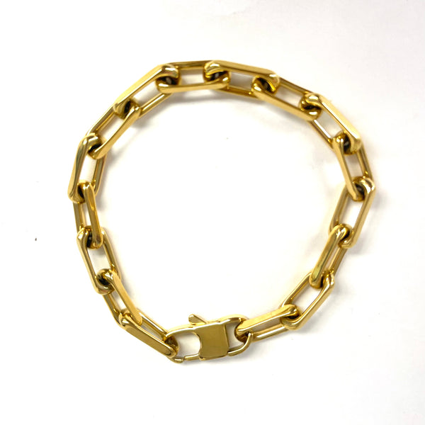 Chunky Golden Links Bracelet