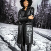 4-In-1 Leather & Sherpa Vest/Jacket/Coat