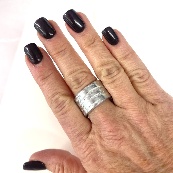 Adjustable Recycled Aluminum Ring