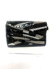 Embellished Black Sand Handbag