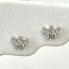 Crown Marquis CZ Stud Earrings