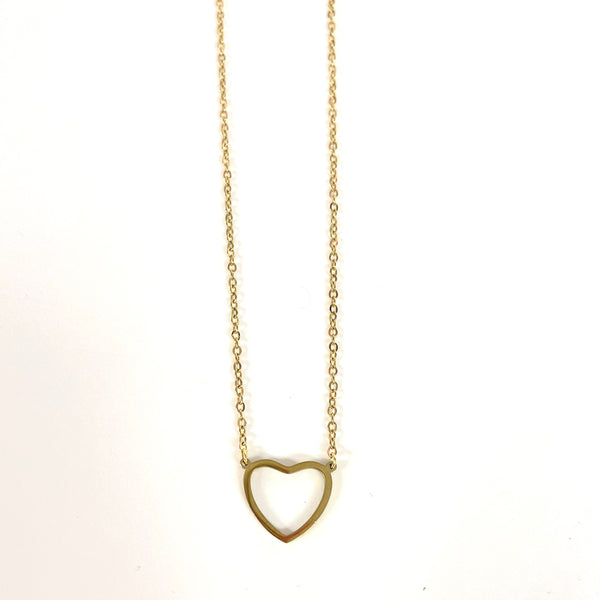 Outline My Heart Necklace