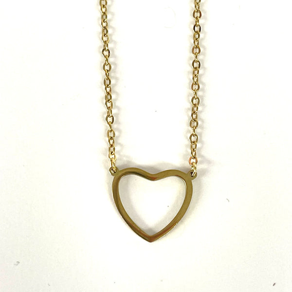 Outline My Heart Necklace