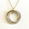 Reversible Circles Necklace