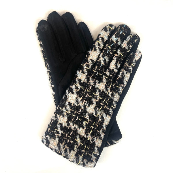 Tweed Touch Screen Gloves