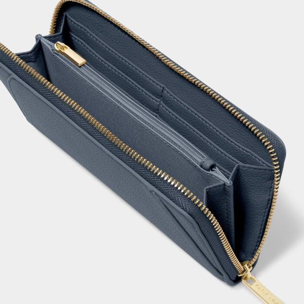 Hana Navy Wallet