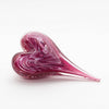 Blown Glass Heart Paperweights