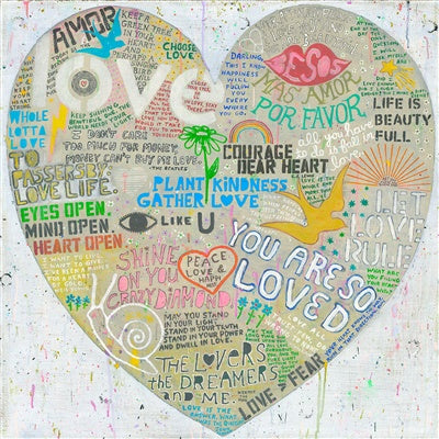 Choose Love (12" x 12") Art Print