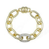 Gold and CZ Magnetic Bracelet or Necklace