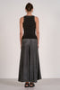 Elan Black or Cream Tank with Contrast Stiching