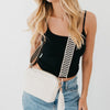 Willow Woven Camera Crossbody Bag