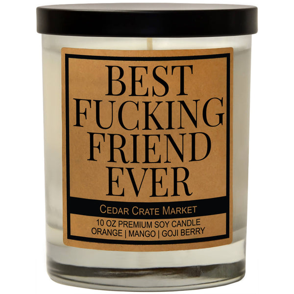Best Fucking Friend | Exotic Orange Blossom | 100% Soy Wax Candle