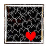 Love You More Acrylic Red Heart Tray