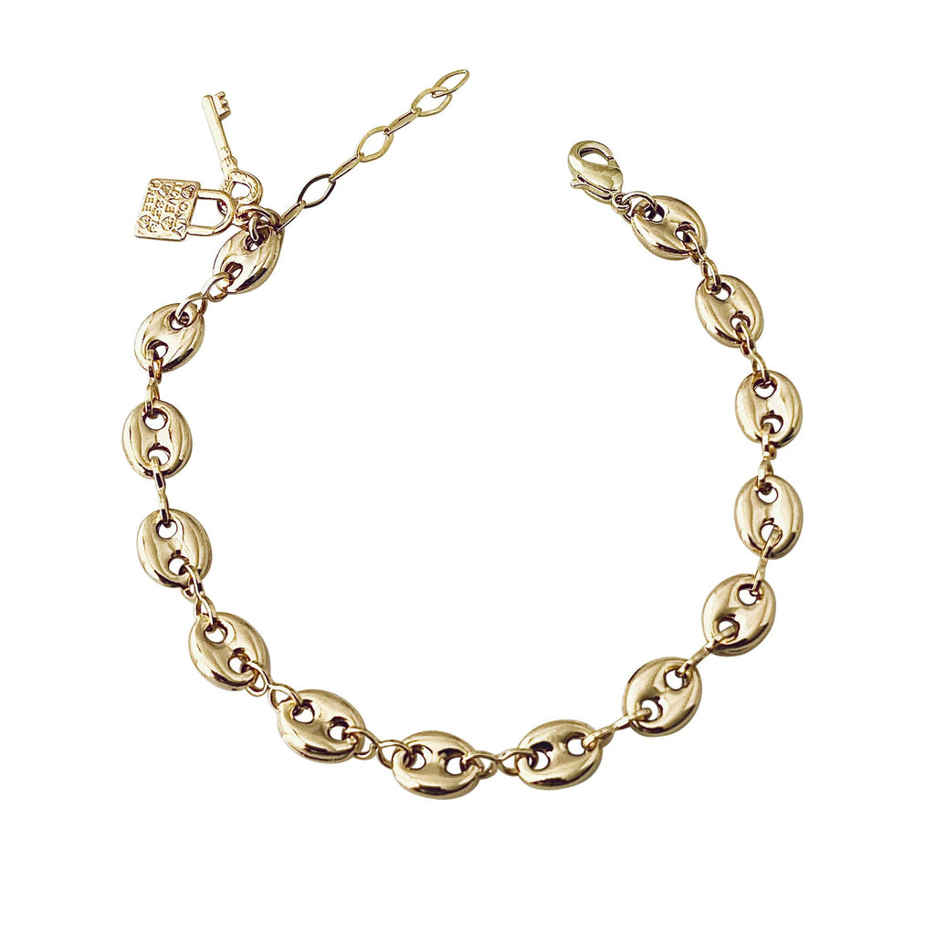 Puff Chain Bracelet