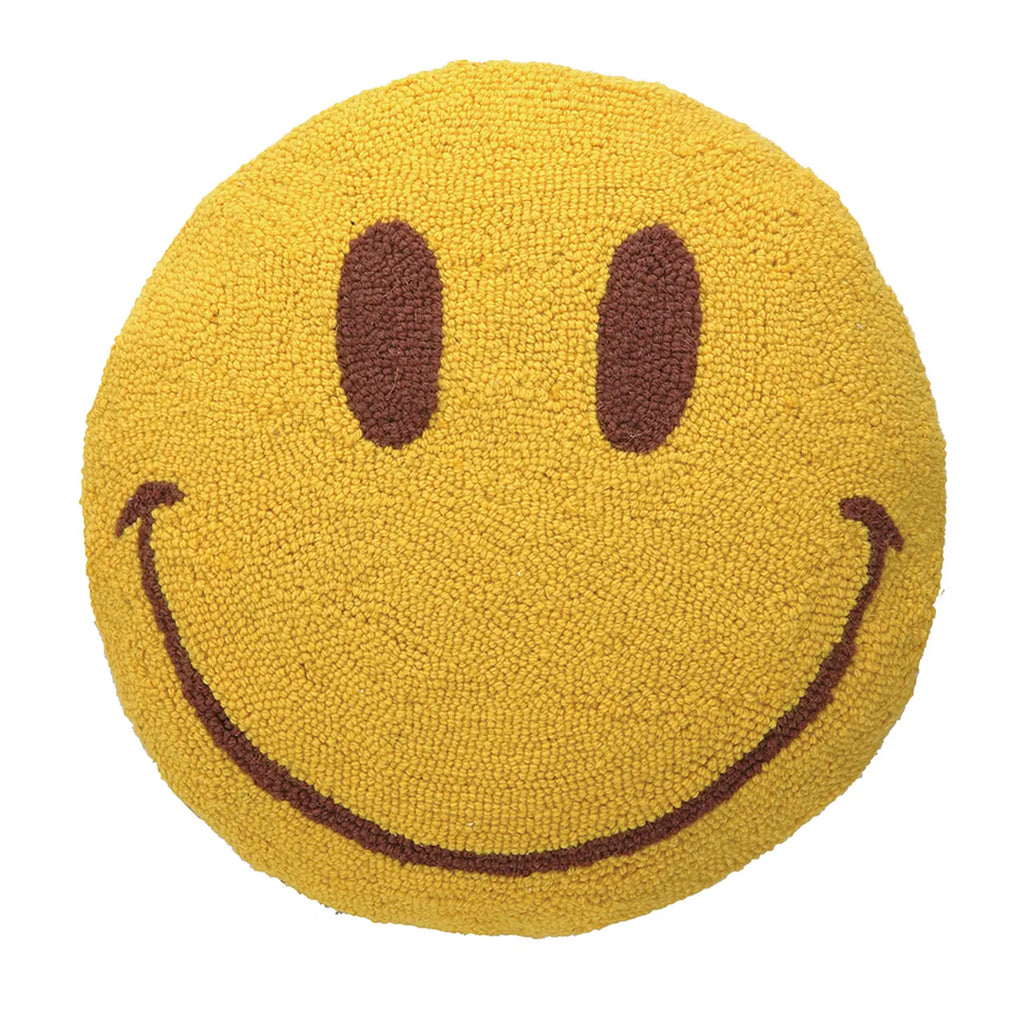 Smiley Face Hook Pillow