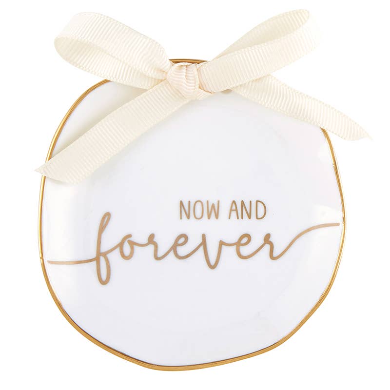 Now And Forever Ring Bearer Dish