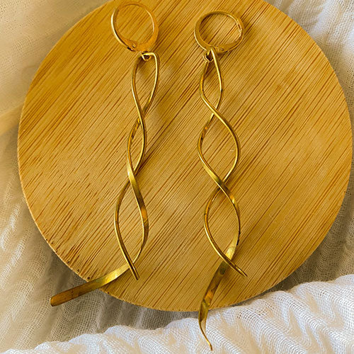 Double Swirl Earrings