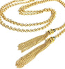 Zora Matte Gold Wrap Chain Necklace