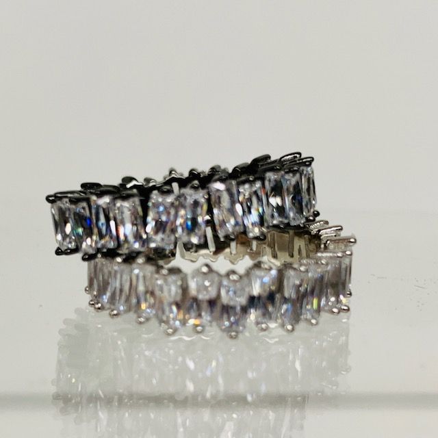 Tapered Baguette Eternity Bands