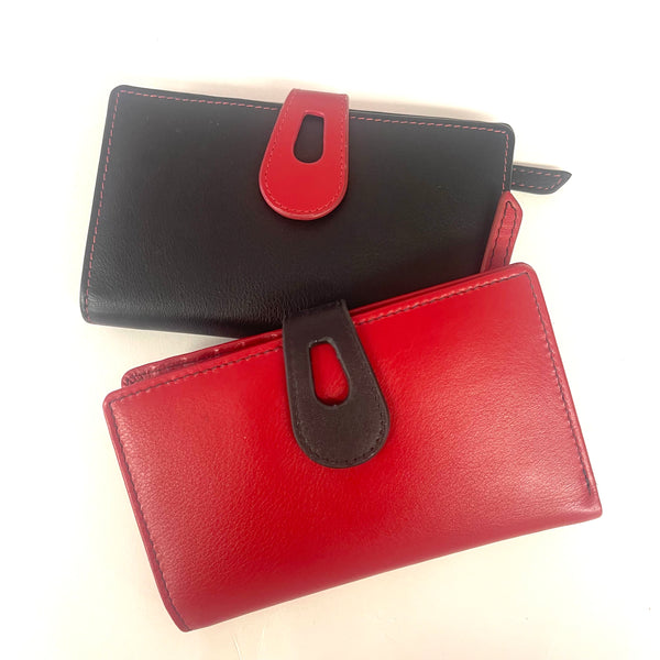 Medium Size Leather Wallet