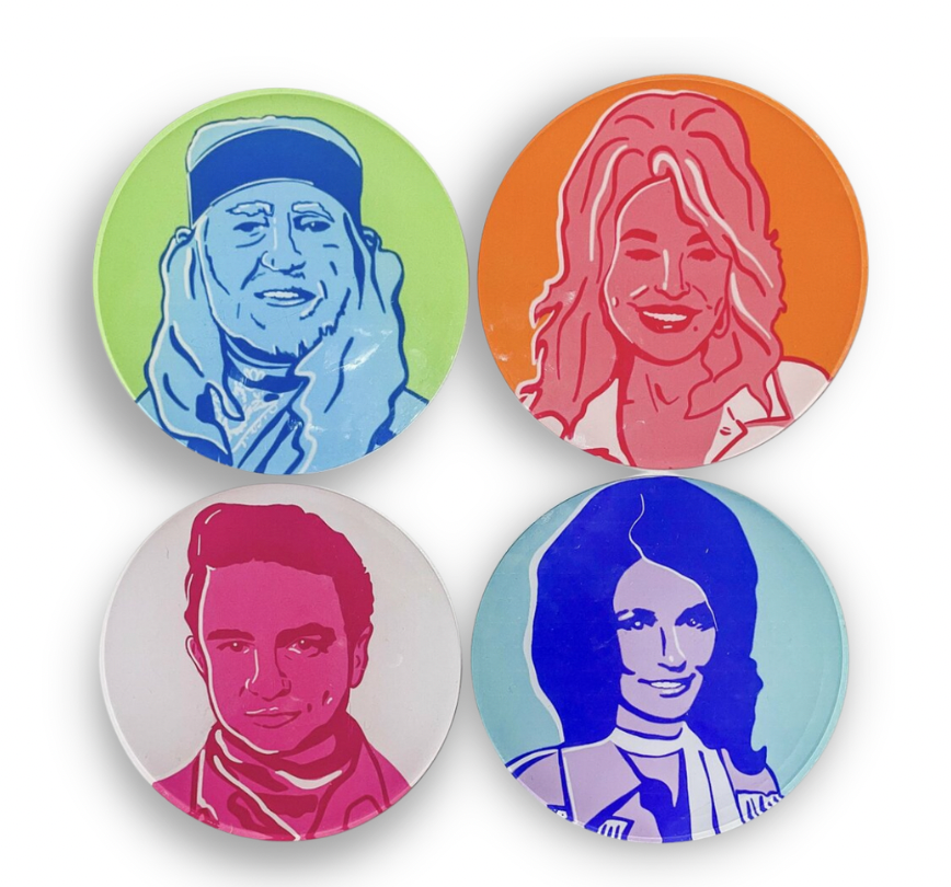 Country Legends Coasters