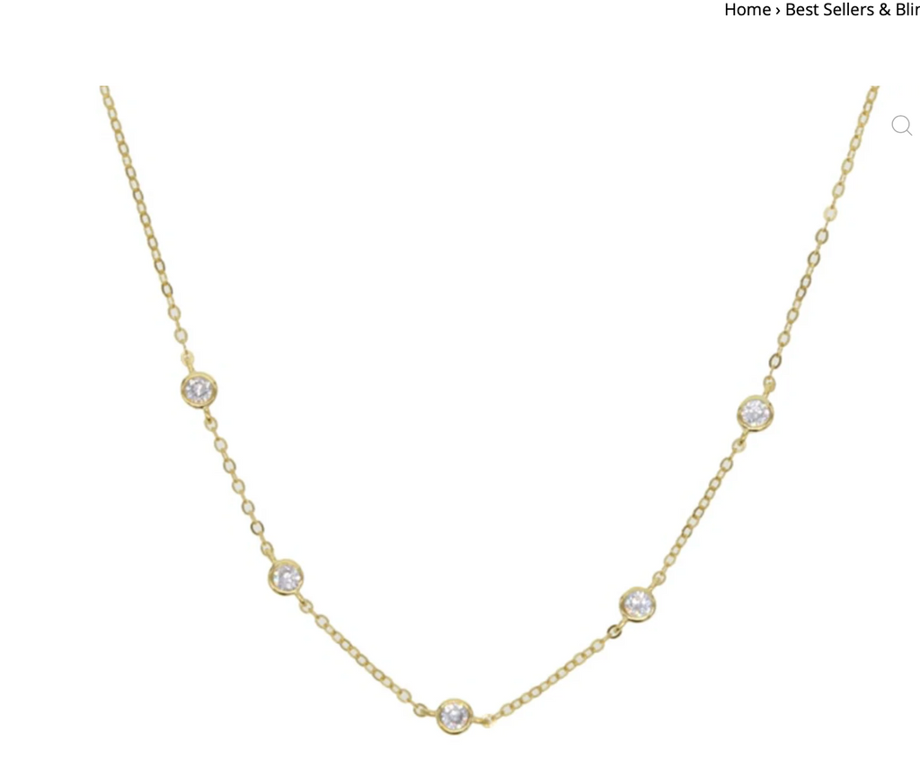 Frankie Diamond By The Yard Necklace