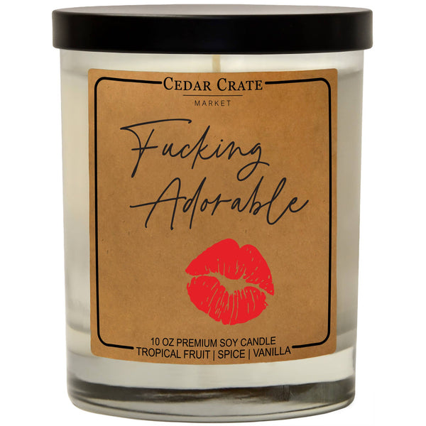 Fucking Adorable 100% Soy Candle