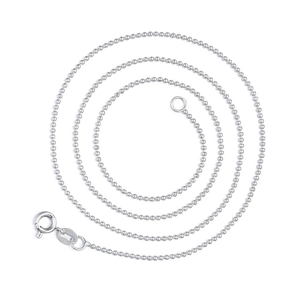 Amy and Annette - Italian Sterling Silver Bead Chain