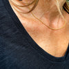 14k Gold Filled Beaded Bliss Necklace - Waterproof!