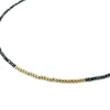 Karna Gold Filled and Pyrite Layering Necklace
